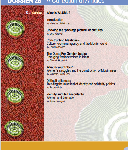 Dossier 26: A Collection of Articles: Reclaiming Multiple Identities and Challenging its Politics