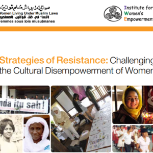 Strategies of Resistance: Challenging the Cultural Disempowerment of Women, a Global project of the WRRC