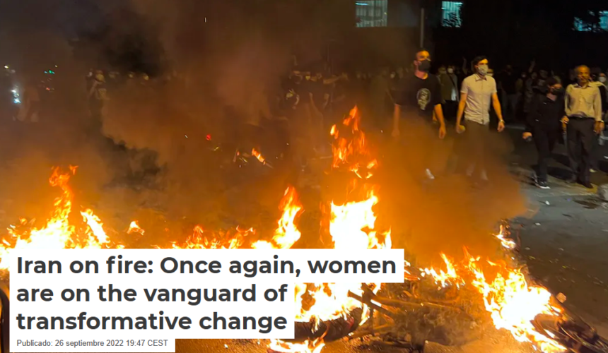 Iran on fire: Once again, women are on the vanguard of transformative change