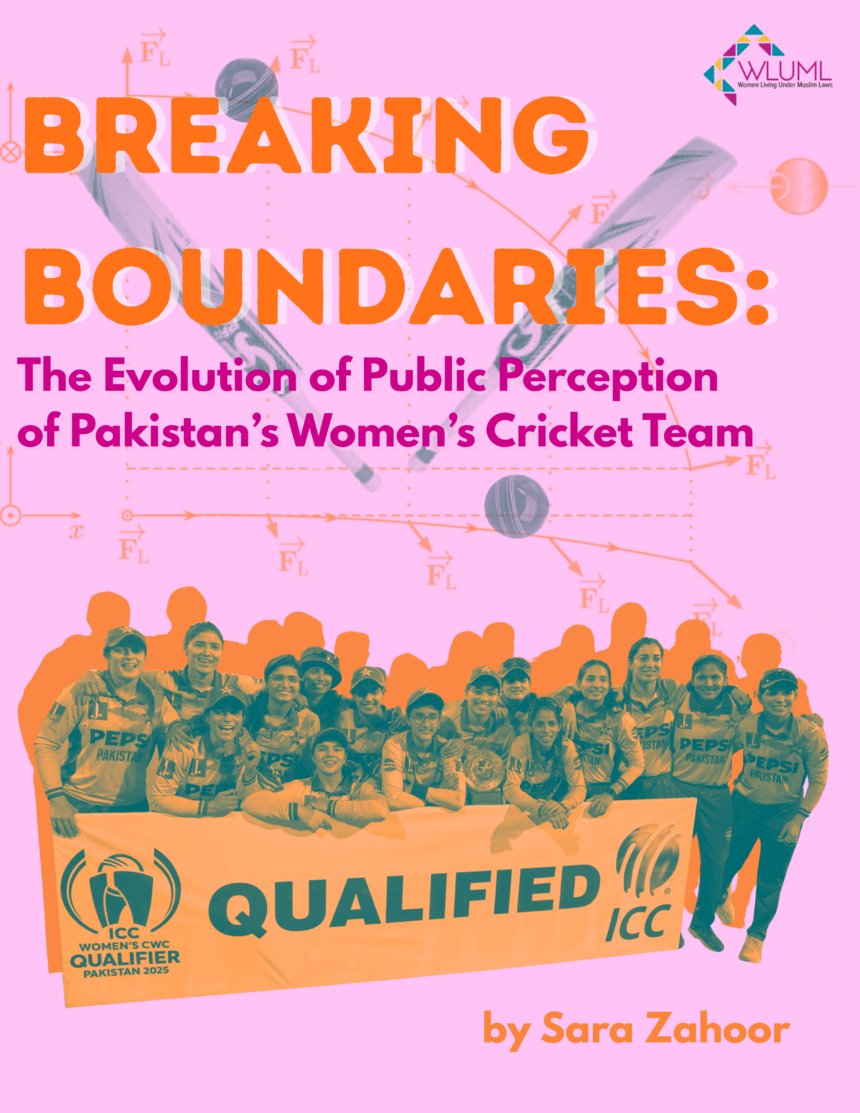 Breaking Boundaries: The Evolution of Public Perception of Pakistan’s Women’s Cricket Team Breaking Boundaries: The Evolution of Public Perception of Pakistan’s Women’s Cricket Team