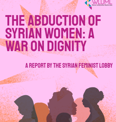 The Abduction of Syrian Women: A War on Dignity The Abduction of Syrian Women: A War on Dignity
